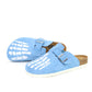 Baby Blue Skeleton Clogs