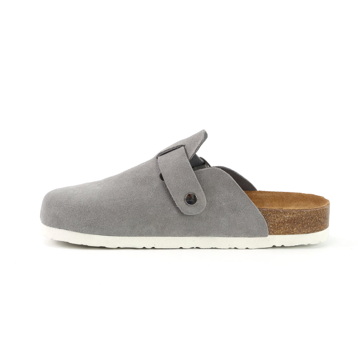 Grey/White Clogs